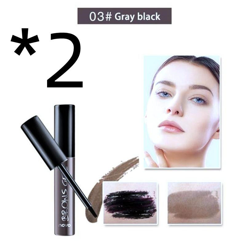 Peel Off Brown Black Eye Brow Tattoo Tint Waterproof Long-lasting Professional Eyebrow Gel Cream Mascara Eye Makeup Cosmetics