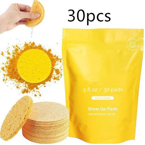 Turmeric Cleansing Pad Compressed Turmeric Kojic Acid