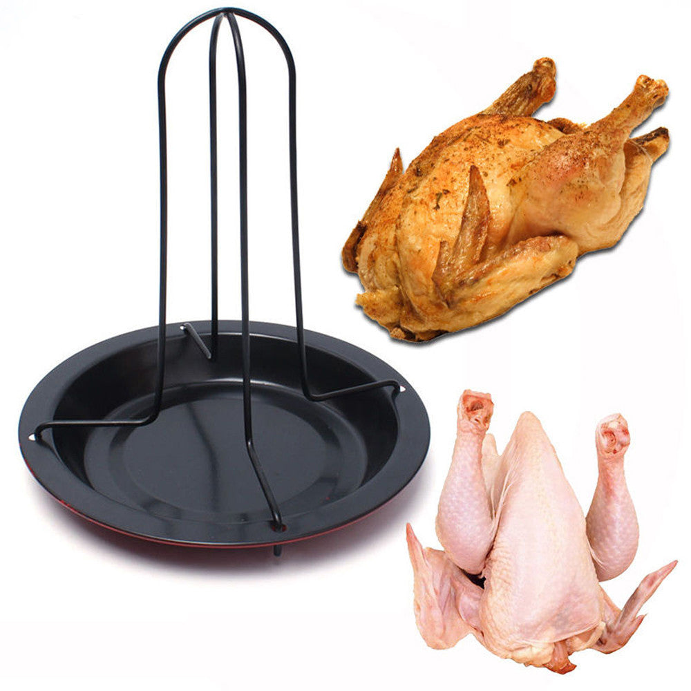 Outdoor camping thickened barbecue chicken grill