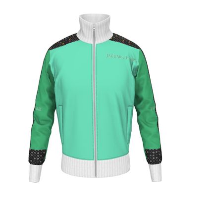 Mens track Jacket Green