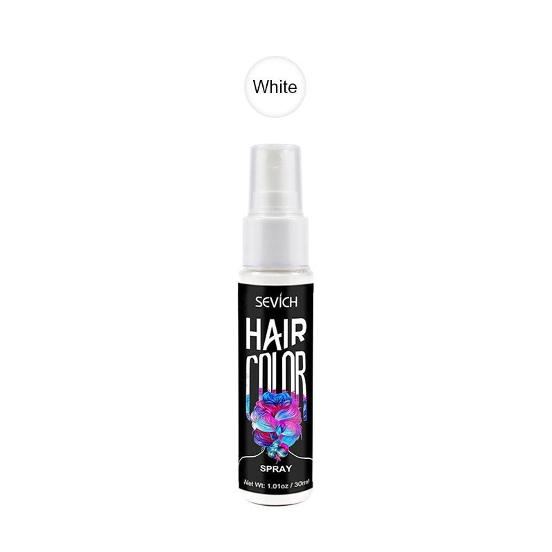 Disposable hair dye spray quick temporary dye