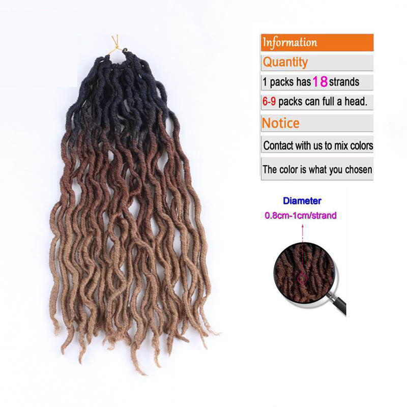 Ombre Curly Crochet Hair Synthetic Braiding Hair Extensions