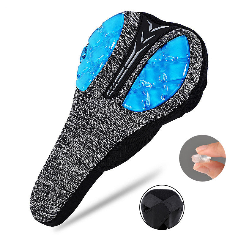 Bicycle Seat Silicone Thickened Soft And Comfortable Outdoor Riding Equipment