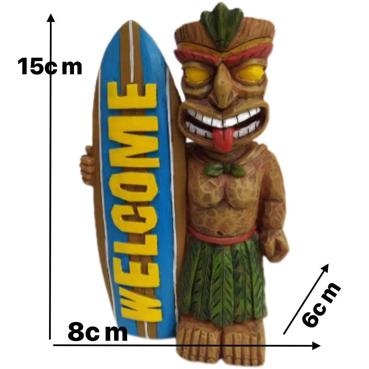 Totem Outdoor Surfboard Garden Decoration