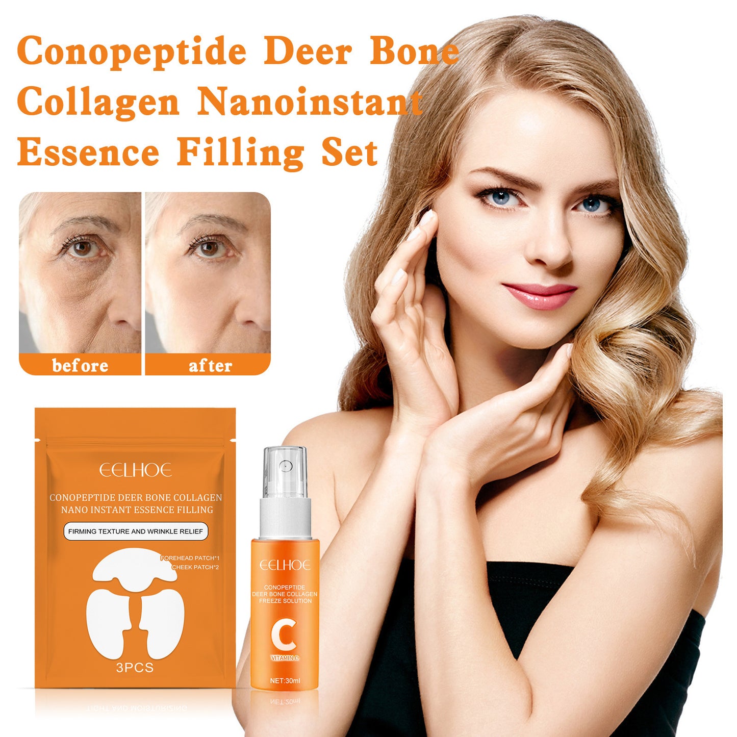 Women's Moisturizing Collagen Serum Set