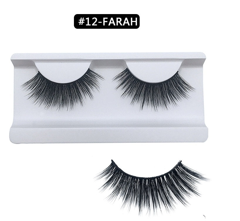 3D mink hair false eyelashes