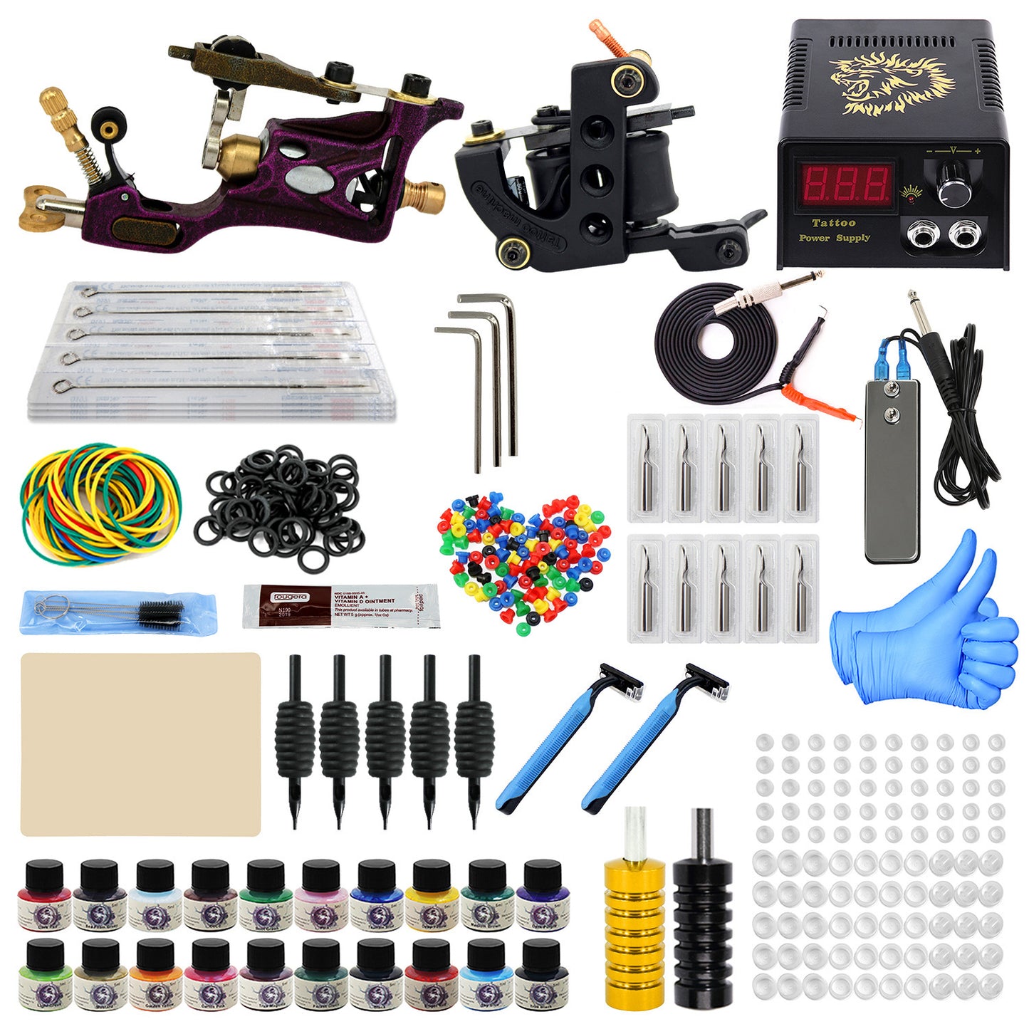 Professional Full Set Of Tattoo Equipment