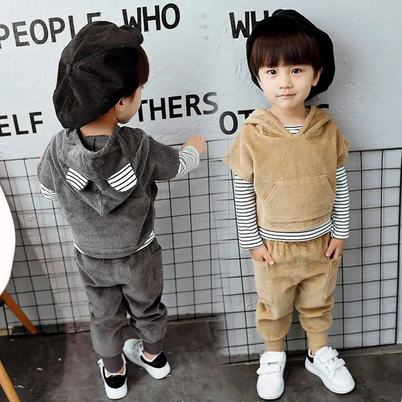 Baby Boy Fashion Warm And Handsome Suit - Image #5