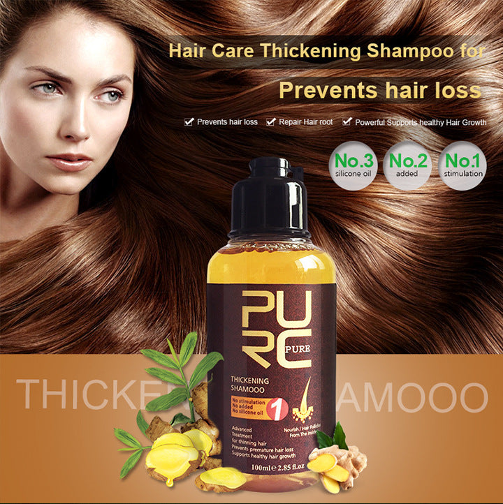 Hair Care Ginger Spray Shampoo Suit