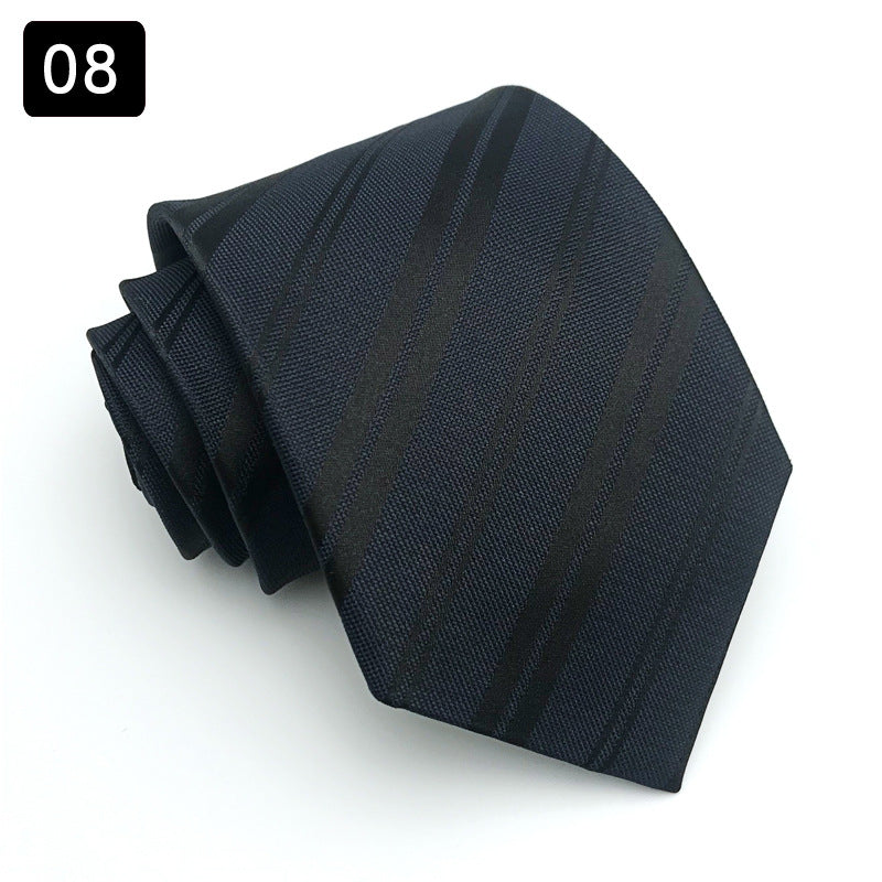 Tie Men's Formal Wear Business Stripes Business Shirt