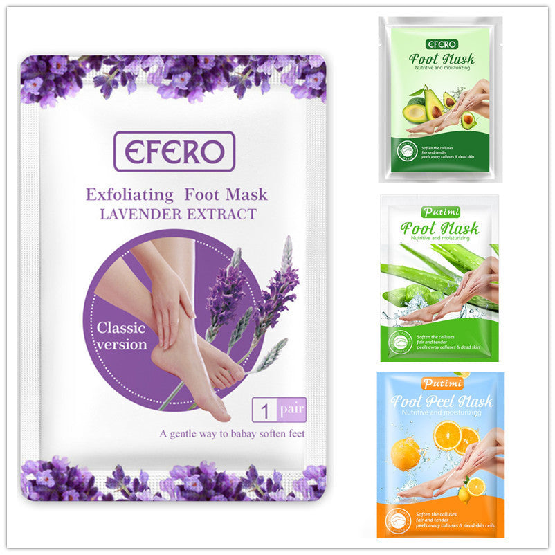 Lavender Rose Foot Mask Dead Skin Calluses Horny Foot Mask