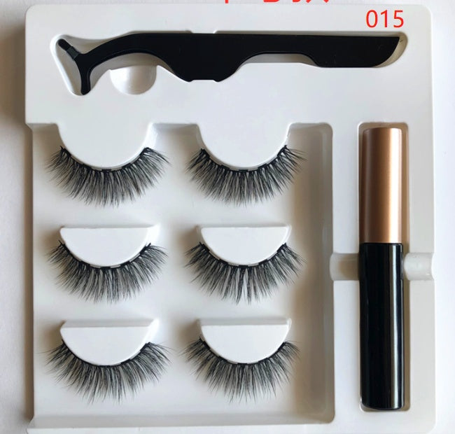 Magnetic false eyelashes