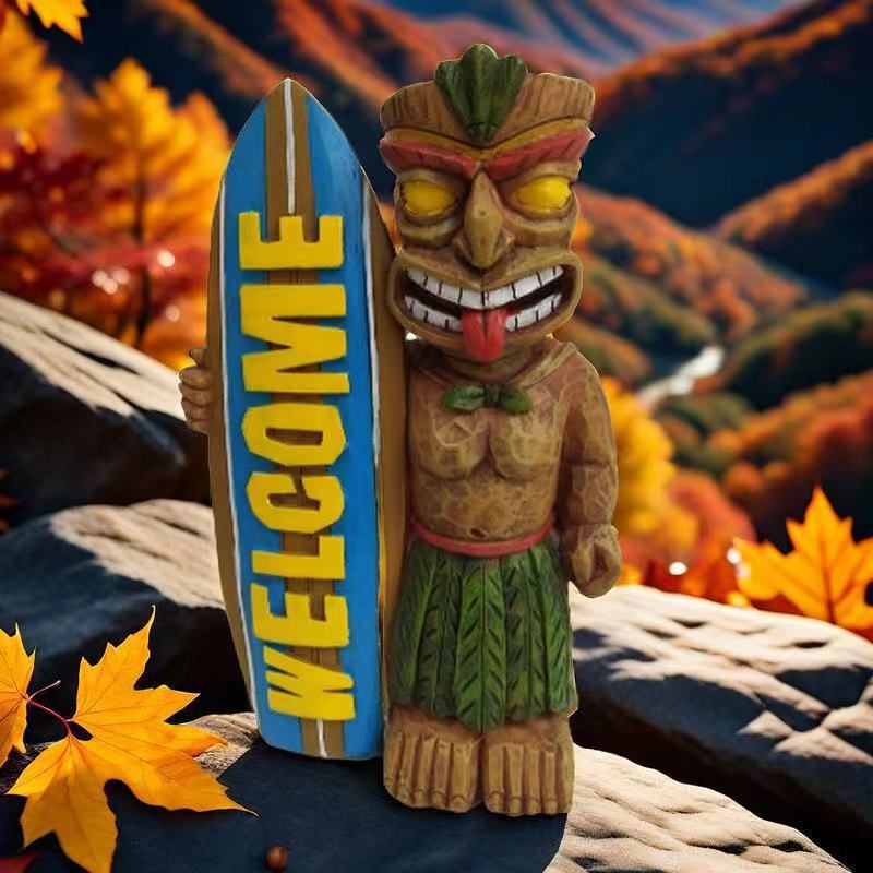 Totem Outdoor Surfboard Garden Decoration