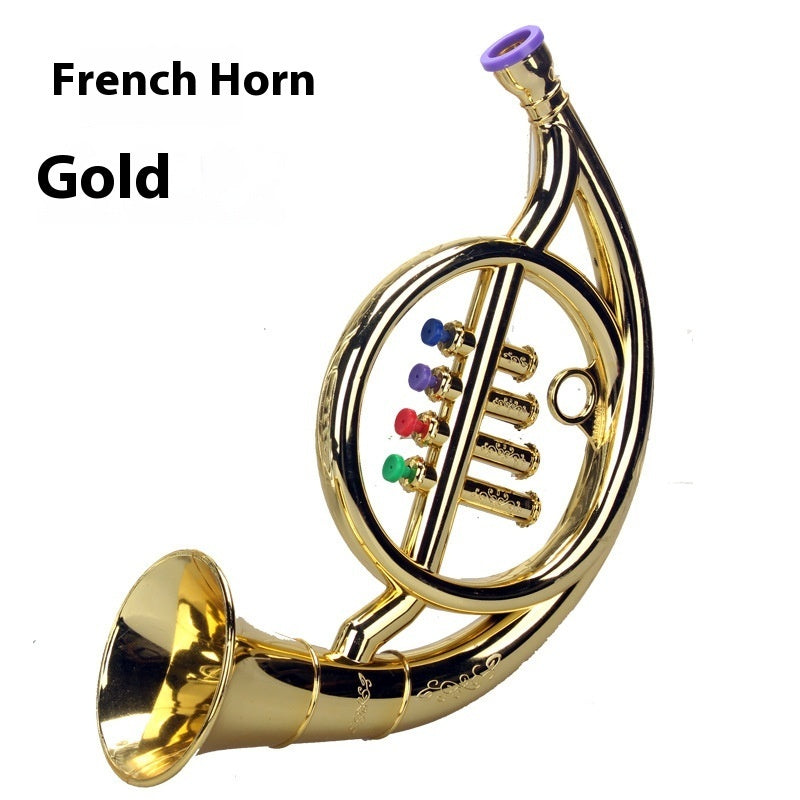 Children's Simulation Musical Instrument Toy Eight-tone Saxophone Four-tone Horn Band Simulation Toy Music Equipment