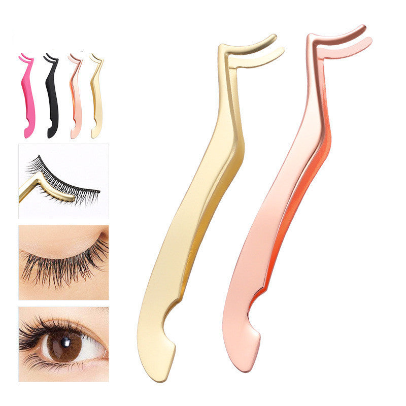 Beauty Tools Haima Clip Eyelash Curler Stainless Steel Tweezers Cotton Clip Aid Eyelash Curler