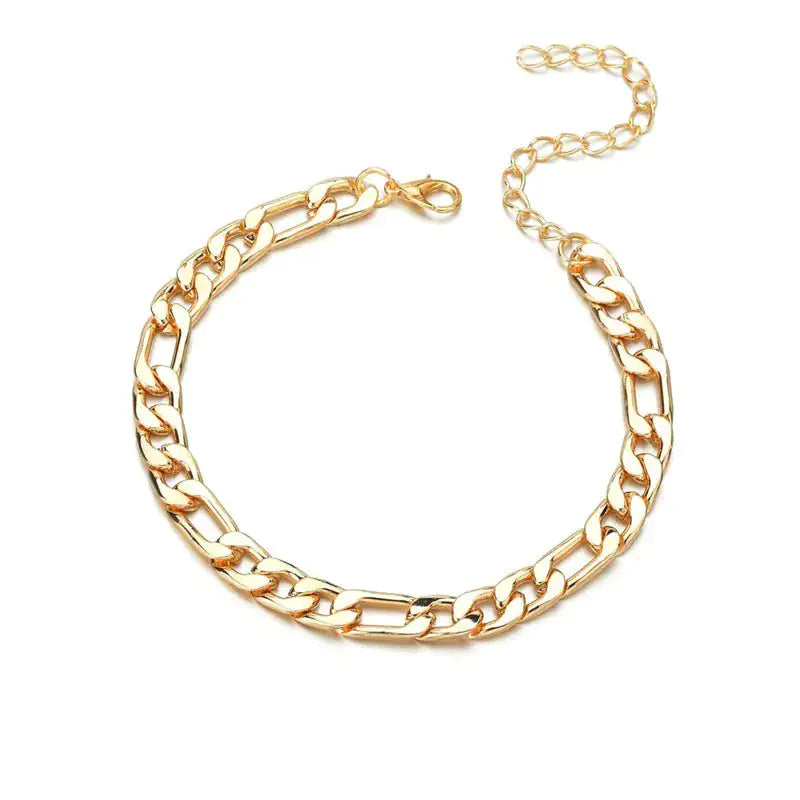 New Arrival Gold Cuban Chain Anklets