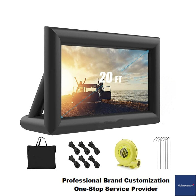 Outdoor Campground Film Inflatable Projection Screen