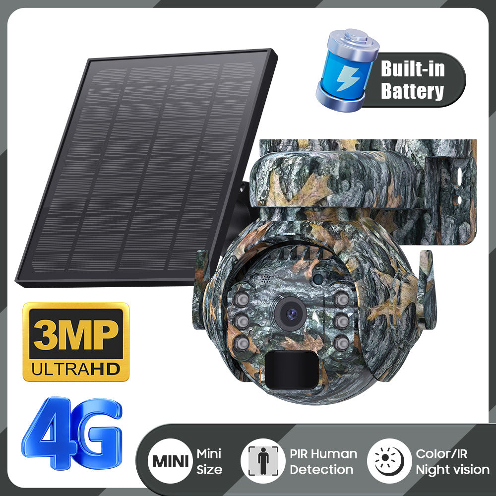 Solar Camera Outdoor Camouflage Animal Detection