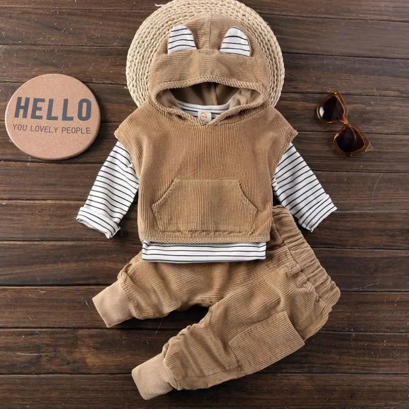 Baby Boy Fashion Warm And Handsome Suit - Image #3