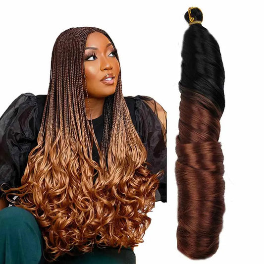 22inch French Loose Wave Crochet Braids Hair - Image #1