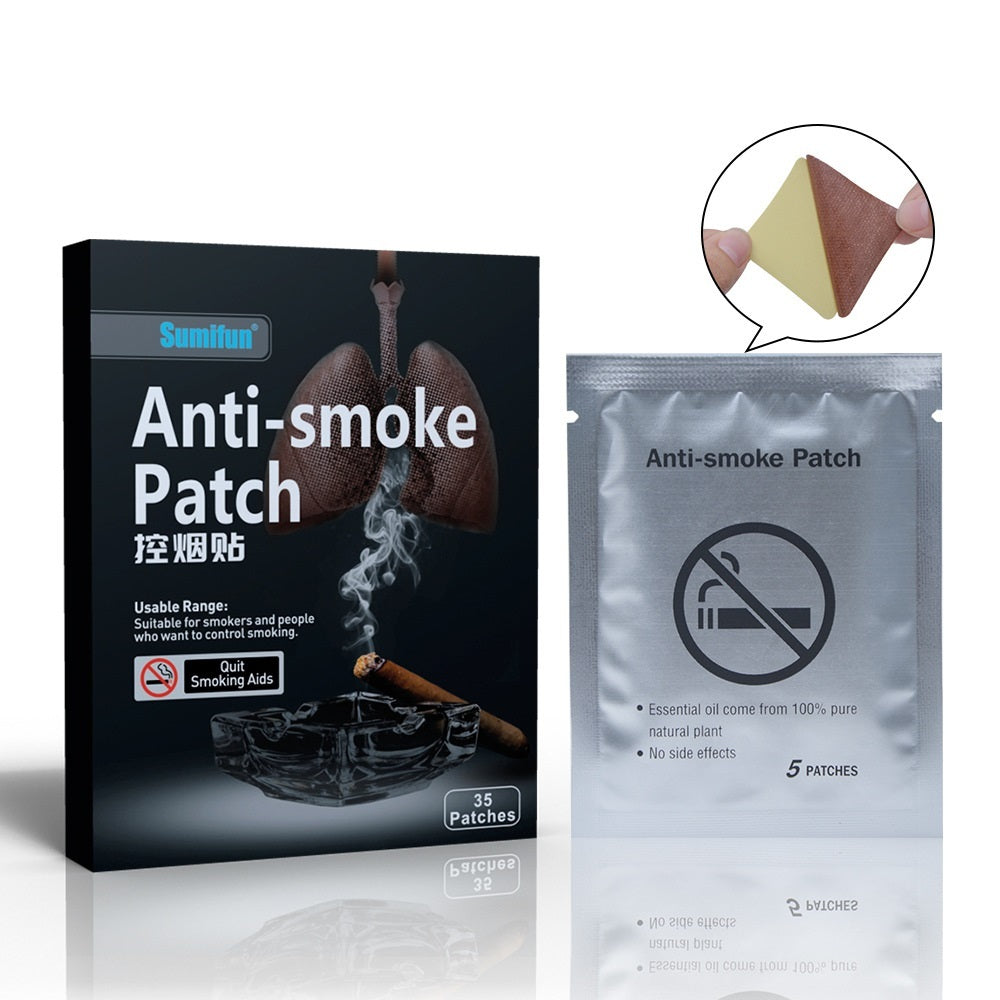 Natural Herbs Quit Smoking Patch Health Therapy Anti Smoke Smoking Patch