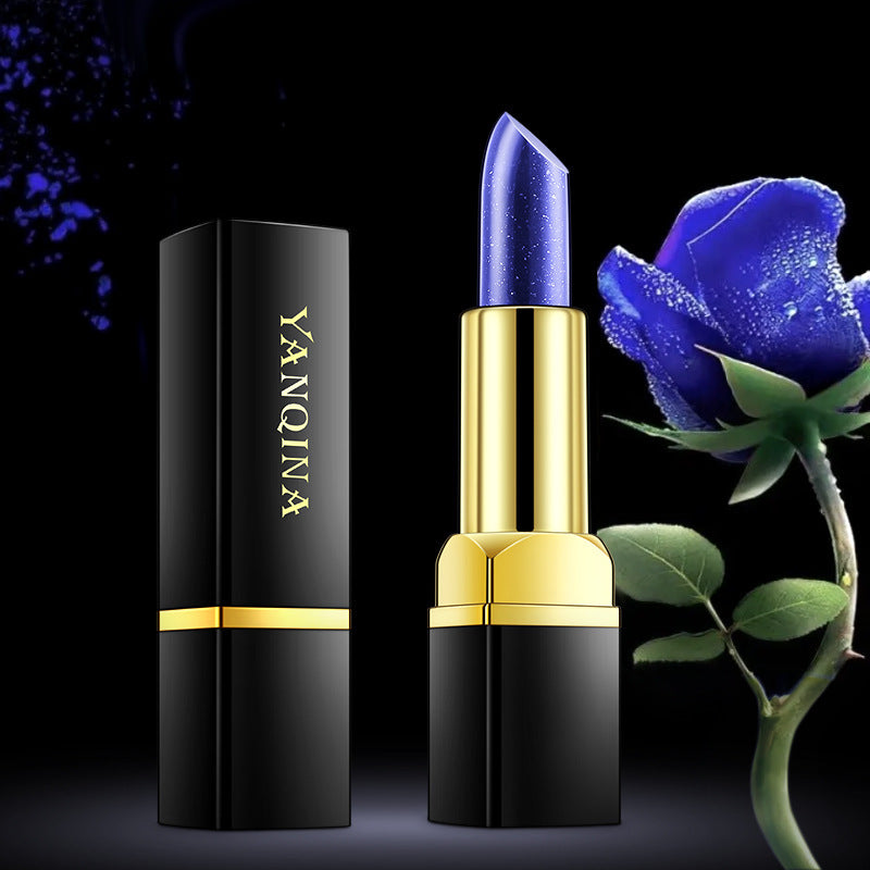 Blue Enchantress Lipstick Rose Red Beauty Makeup