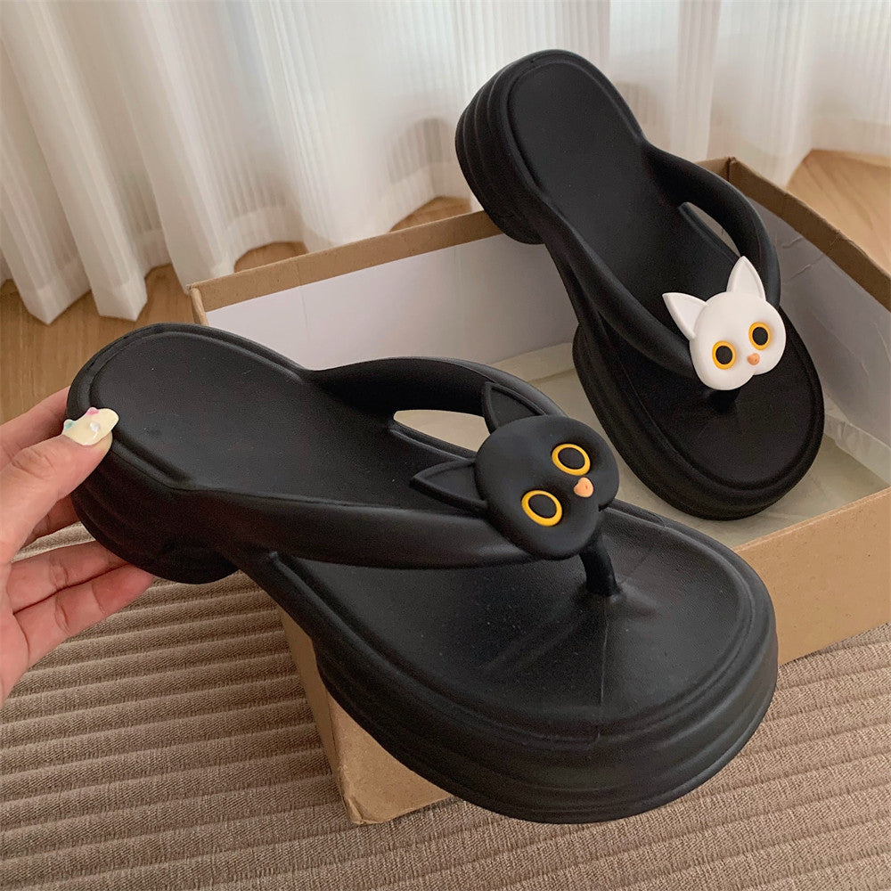 Women's Platform Kitty Summer Outdoor Sandals