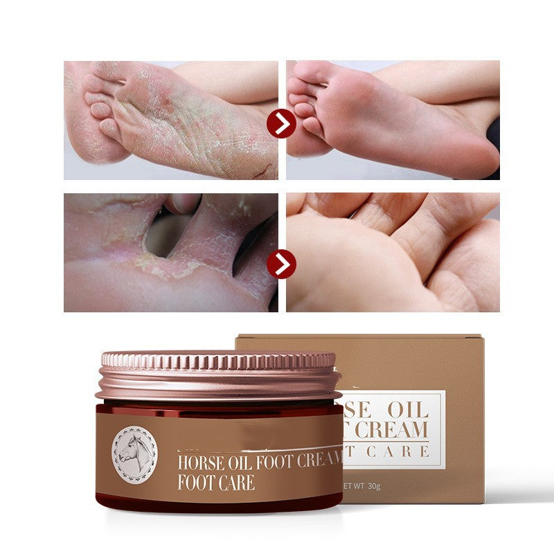 Moisturizing Horse Oil Foot Care Cream