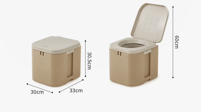 Outdoor Portable Liner Removable Toilet