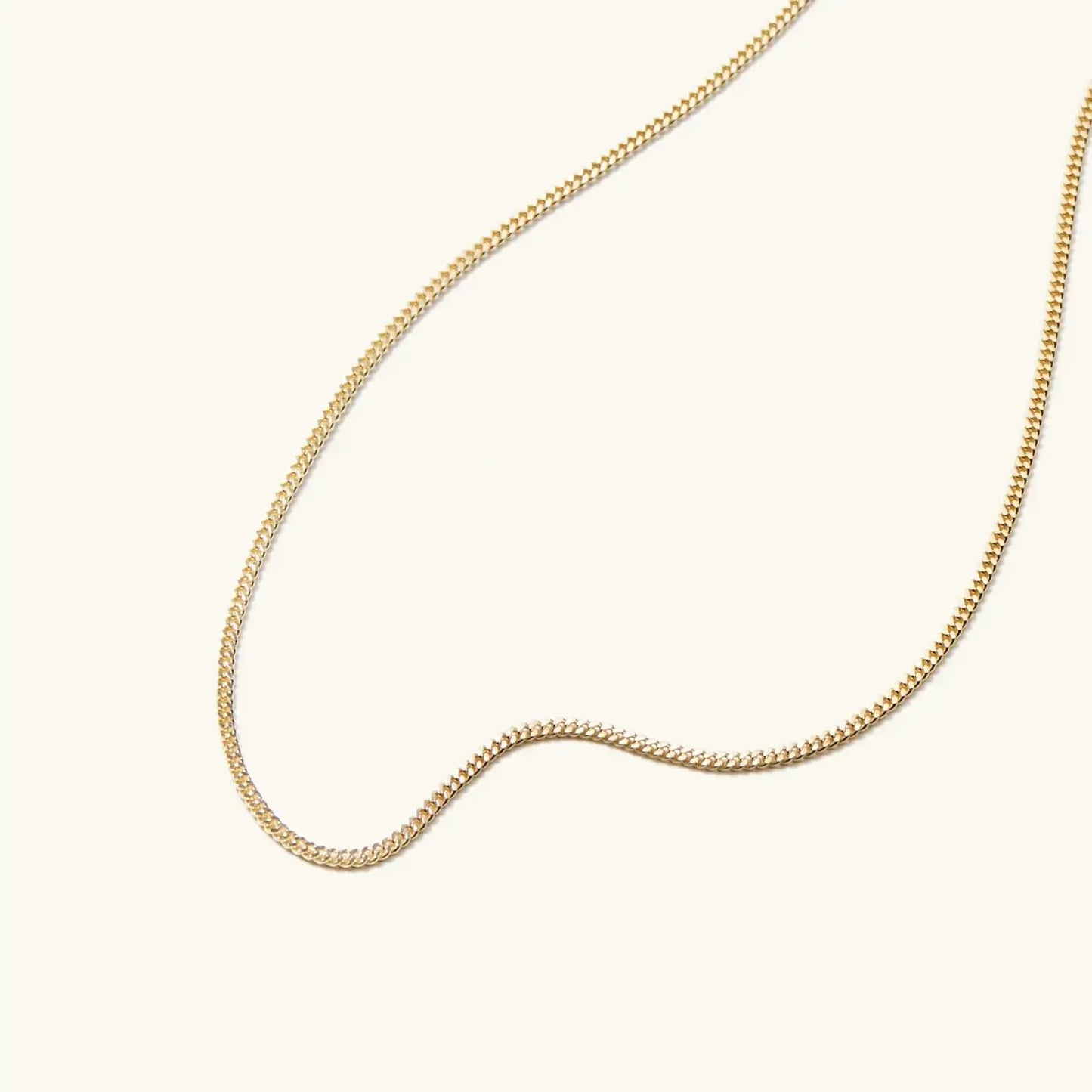 Gold Dainty Baby Curb Chain